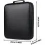 CD Case, COOFIT 160 Capacity DVD Storage DVD Case VCD Wallets Storage Organizer Flexible Plastic Protective DVD Storage Black