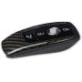 Genuine Carbon Fiber Key Fob Cover For Mercedes-Benz 2019-2021 A-Class C-Class G-Class 2017-2021 E-Class 2018-2021 S-Class Smart Car Remote Key, Car Key Fob Case For Men Fob Cover For Women - Black