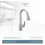 Moen 7594EWSRS Arbor Motionsense Wave Sensor Touchless One-Handle Pulldown Kitchen Faucet Featuring Power Clean , Spot Resist Stainless