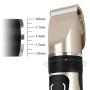 Cordless Mens Haircut Machine, Professional Hair Clippers Electric Grooming Trimmer Set Rechargeable Hair Cutting Kits for Barber Kids Baby Fathers Day, Golden