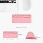 BUBM Mouse Wrist Rest Support Ungraded Ergonomic Cushion Pad Memory Foam Hand Pillow Mat Comfortable Arm Stand Pain Relief with Non Slip Base for Office,Home,Computer,Laptop,Desktop,Gaming(Pink) BUBM Mouse Wrist Rest Support Ungraded Ergonomic Cushion Pad Memory Foam Hand Pillow Mat Comfortable Arm Stand Pain Relief with Non Slip Base for Office,Home,Computer,Laptop,Desktop,Gaming(Pink)
