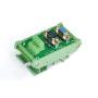 Electronics-Salon DB9 D-SUB DIN Rail Mount Interface Module, DSUB Male/Female Breakout Board.