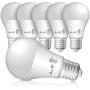 A19 LED Light Bulbs- 6 Pack, AmeriTop Efficient 9W(60W Equivalent) 830 Lumens General Lighting Bulbs, UL Listed, Non-Dimmable, E26 Standard Base (2700K Soft White)