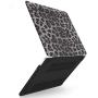 OneGet MacBook Pro 13 inch Case 2016 2017 2018 2019 Release A2159 A1989 A1706 A1708 PU Leopard Print PU Leather Hard Shell Case & Keyboard Cover&Screen Protector Compatible with MacBook Pro13(4189)