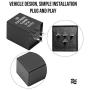 4-Pin EP29 EP29N 12 Volt LED Electronic Flasher Relay Fix For LED Turn Signal Bulbs Hyper Flash