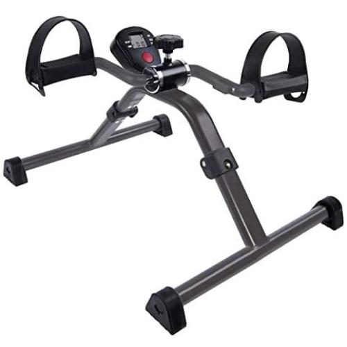 Vaunn Medical Pedal Exerciser with Display for Legs and Arms Physiotherapy