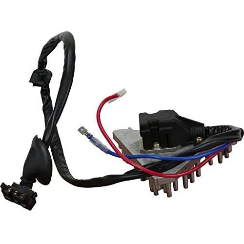 AIP Electronics HVAC Blower Motor Resistor AC Heater Switch Control Compatible Replacement For 1986-1993 Mercedes L6 and V8 Oem Fit BMR159