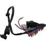 AIP Electronics HVAC Blower Motor Resistor AC Heater Switch Control Compatible Replacement For 1986-1993 Mercedes L6 and V8 Oem Fit BMR159