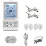 2nd Edition BM8ML Silver Powerful Electrotherapy Pain Relief TENS Unit EMS nmes Unit Machines Electric Electronic Pulse Massagers for Back Neck Shoulder Knee Legs Pain HealthmateForever®