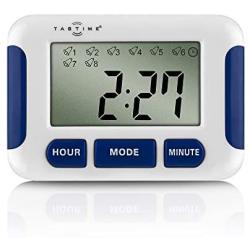 TabTime Timer, Electronic Pill Reminder with 8 Alarms per Day, Essential for Parkinsons Patients