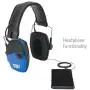 Howard Leight by Honeywell Impact Sport Sound Amplification Electronic Shooting Earmuff, Real Blue