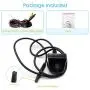 Car Rearview Camera, HD CCD Backup Camera Waterproof, Night Vision Reverse Camera with Parking Assist Line Mirror Image Parking Camera for 12V Vehicle Car Mini-Truck RV SUV Minivan Pickup Camper