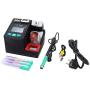 Jabe UD-1200 Intelligent Lead-Free Soldering Station with 2.5S Rapid Heating Dual Channel Power Supply Heating System for Phone PCB Soldering Repair - 110V