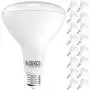 Sunco Lighting 16 Pack BR40 LED Bulb, 17W=100W, Dimmable, 5000K Daylight, 1400 LM, E26 Base, Flood Light for Home or Office Space - UL & Energy Star