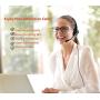 Phone Headset with Microphone Noise Canceling, Call Center Office Headset RJ9 Jack with Mic Mute & Volume Control for Cisco Landline 6941 7841 7941 7942 7945 7960 7961 7962 7965 8845 8945