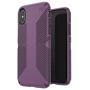 Speck Products Compatible Phone Case for Apple iPhone Xs/iPhone X, Presidio Grip Case, Cabbage Purple/Vintage Purple