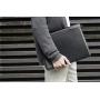 Genuine Leather 3 Ring Binder Handmade Portfolio Folder for 13.3 inches Tablet/Laptop,Business Padfolio Organizer,A4 Notebook/Notepad/Legal Pad Holder Valentines Days Gift for Men and Women,Black
