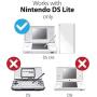 DS Lite Charger Kit, AC Power Adapter Charger and Stylus Pen for Nintendo DS Lite Systems, Wall Travel Charger Power Cord Charging Cable 5.2V 450mA
