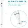 Stylus Pencil Compatible for Apple,Active Stylus Pen for Touch Screens, Rechargeable 1.5mm Fine Point Smart Pencil Compatible for iPhone iPad Android and Most Tablets on Touchscreen Devices (White)