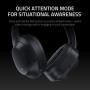 Razer Opus Active Noise Cancelling ANC Wireless Headphones: THX Audio Tuning - 25 Hr Battery - Bluetooth & 3.5mm Jack Compatible - Auto Play/Auto Pause - Carrying Case Included - Classic Black