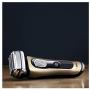 Braun 9299cc Series 9 Mens Electric Beard Trimmer with Blade, Cleaning Station and Travel Case Gold Edition