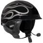 Sena SPH10H-FM-01 Motorcycle Bluetooth Stereo Headset and Intercom with Built-in FM Tuner for Half Helmets, black