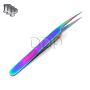 DDP PREMIUM SET OF 8 PCS RAINBOW TITANIUM STAINLESS STEEL ELECTRONIC CRAFT JEWELLERY WATCH MAKERS TOOL TWEEZERS-A+ QUALITY