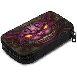 Hxuedan Cheshire Cat The Data Cable Storage Bag is A Portable and Independent Design SuitableVFor Travelers to Place The Data Cable, Earphone and Electronic Product Data Cable Storage Bag