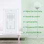 ECOELER 3 Way Motion Sensor Light Switch, Neutral Wire Required, Sensing Switch for Indoor Use, UL Title24 FCC Approved Motion Activated Switch