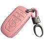 Pink Leather 5 Buttons Smart Key Fob Case Case Remote Skin Holder Protector Jacket For 2017 Ford Fusion F250 F350 F450 F550 Edge 2018 Explorer Expedition Keyless Control Pink Leather 5 Buttons Smart Key Fob Case Case Remote Skin Holder Protector Jacket For 2017 Ford Fusion F250 F350 F450 F550 Edge 2018 Explorer Expedition Keyless Control