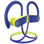 noot products NP11 Wireless Bluetooth in-Ear Headphones with Mic, Volume & Remote Control IPX7 Sweatproof Earbuds for Sports, Running, Gym (Royal Blue)