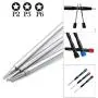 Precision Pentalobe Screwdriver Set P2 P5 P6 5-Point 5-Star 0.8 mm, 1.2 mm & 1.5 mm 3Pcs Pentalobe Screwdriver Bits Or Ts1 Ts4 Ts5 for Apple iPhone MacBook Pro, Air Retina Pentalobe Screwdriver