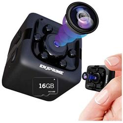 Spy Hidden Camera Nanny Cam - Mini Wireless Cop Cam Action Cameras for Indoor or Outdoor, Home Office or Car Video Recorder with 1080p HD Recording and Night Vision Monitoring Camera
