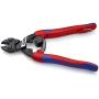 KNIPEX Tools - CoBolt Compact Bolt Cutter With Notched Blade, Spring, Multi-Component, Tethered Attachment (7132200TBKA)