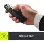 Logitech Professional Presenter R800, Wireless Presentation Clicker Remote with Green Laser Pointer and LCD Display, Black