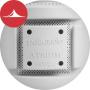Polk Audio Atrium 6 Outdoor All-Weather Speakers with Bass Reflex Enclosure (Pair, White) | Broad Sound Coverage | Speed-Lock Mounting System
