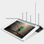 KenKe iPad 2018 / 2017 Case with Pencil Holder,Smart Trifold Stand Lightweight Protective Soft Silicone Smart Trifold Stand Cover Auto Sleep/Wake for iPad 6th / 5th Generation Case 9.7 inch - Black