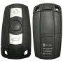 Keyless Entry Remote Control Car Key Fob Case Shell Replacement for BMW 1 3 5 Series 325i 328i 335i E90 E92 E93 X1 X3 X5 Z4 Key Fob Shell Case