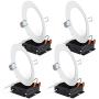 Sunco Lighting 4 Pack 6 Inch Slim LED Downlight with Junction Box, 14W=100W, 850 LM, Dimmable, 5000K Daylight, Recessed Jbox Fixture, Simple Retrofit Installation - ETL & Energy Star