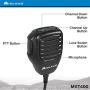 Midland 40 Watt GMRS MicroMobile Two-Way Radio - Long Range Walkie Talkie, 8 Repeater Channels, 142 Privacy Codes