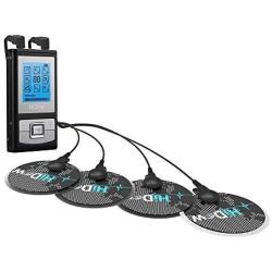 HiDow XP-Micro 8 Modes TENS EMS Combo Dual Channel Muscle Stimulator Pulse Massager for Pain Relief Physical Therapy