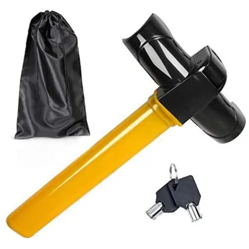 EFORCAR Universal Car Steering Wheel Theft Proof Lock Heavy Duty Suitable for Van Car SUV Rotary Anti-theft T-shaped Lock