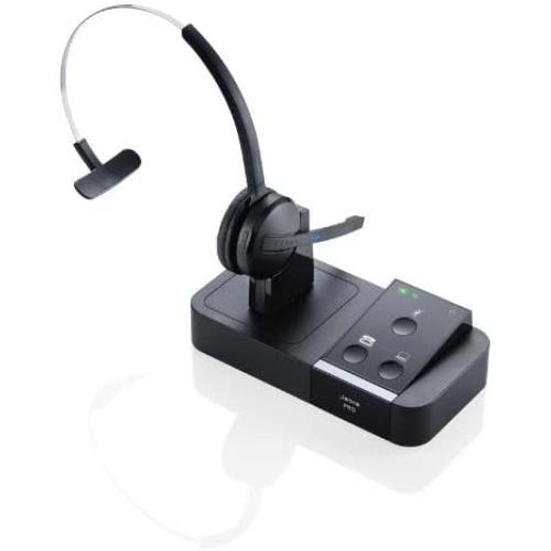 Jabra PRO 9450 Mono Midi-Boom - Professional Wireless Unified Communicaton Headset (Renewed)