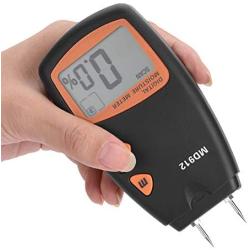 Zopsc Wood Moisture Meter,Digital LED Wood Hygrometer for Bamboo or Wood Products, Cotton, Paper, Herbal Medicines, Plaster