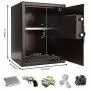 TIGERKING Security Digital Lock Box Safe Home Keypad Safe - 1.8 Cubic Feet