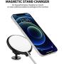 TOLUOHU for Magsafe CD Slot Car Phone Mount 2 Pack Set, Dashboard/Office/Home Table Desk 360° Phone Holder Compatible with MagSafe Charger for Phone 12,12 Pro, 12 Mini, 12 Pro Max