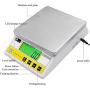 CGOLDENWALL 5kg x 0.1g Digital Precision Electronic Balance Laboratory Lab Scale Industrial Weighing and Counting Scale Table Top Scale g/ct/lb/oz/DWT/tl Multi-Units Switchable (5000g, 0.1g)