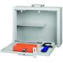 MMF Industries Med-Master Premium Steel Locking Medication Case with RFID Lock, Platinum (201906206)