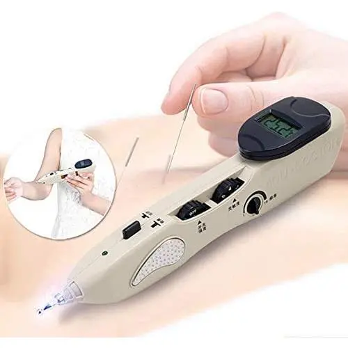 Rhorawill Electronic Acupuncture Pen USB Rechargeable Meridian Energy Pen Massage Pen with Trigger Point Chart Pain Relief Miracle Therapy Pen Meridian Stimulator Rhorawill Electronic Acupuncture Pen USB Rechargeable Meridian Energy Pen Massage Pen with Trigger Point Chart Pain Relief Miracle Therapy Pen Meridian Stimulator