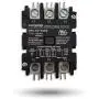 Migro 3 Pole, 40 Amps, 110/120 VAC Coil Heavy Duty AC Contactor Replaces Virtually All Residential 3 Pole Models
